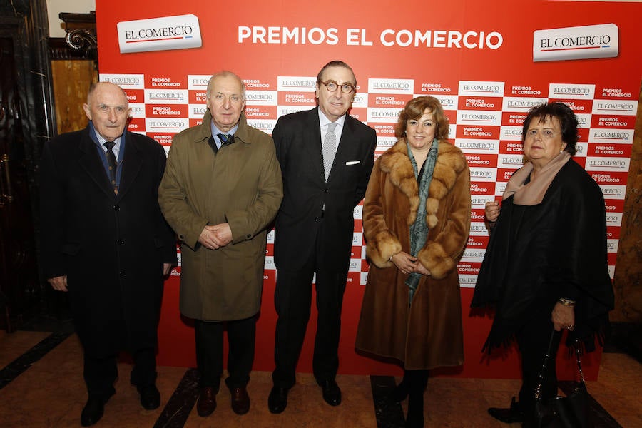 Los asistentes a los premios de EL COMERCIO