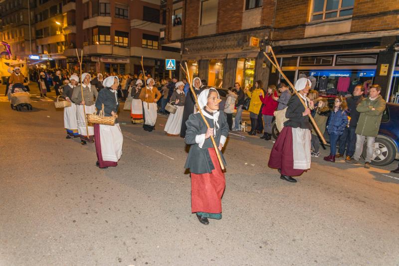 Desfile de Antroxu en Arriondas