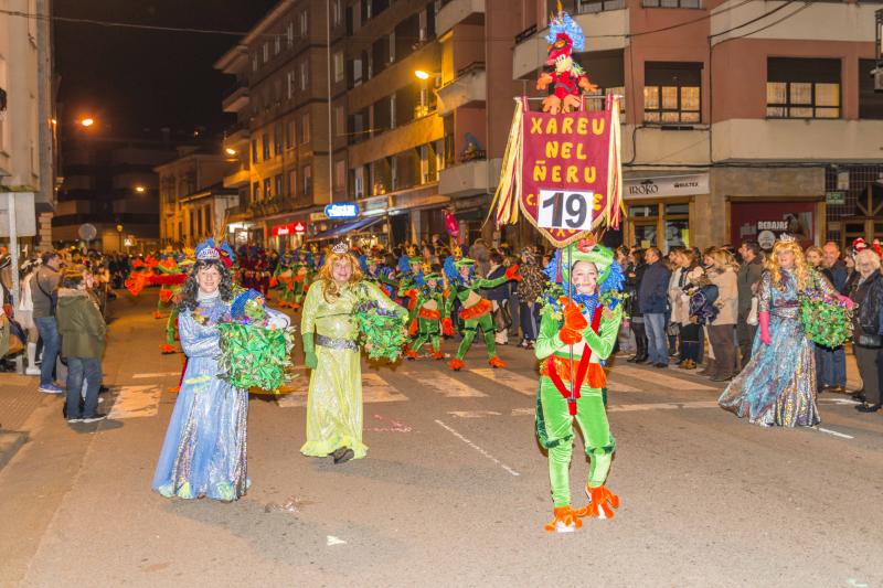 Desfile de Antroxu en Arriondas