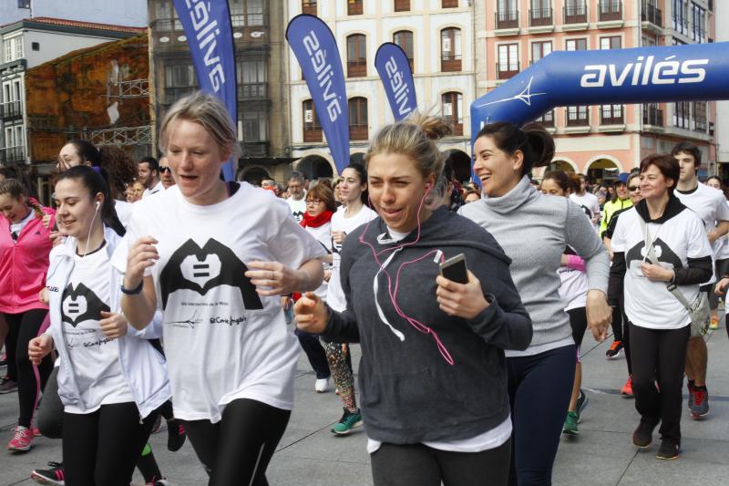 Avilés corre por la igualdad