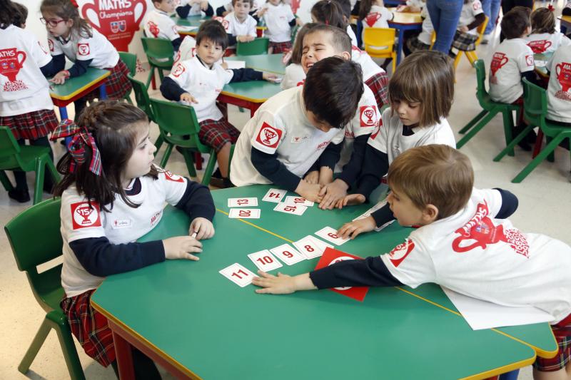 II Concurso Maths Champions en el Colegio Fomento Peñamayor