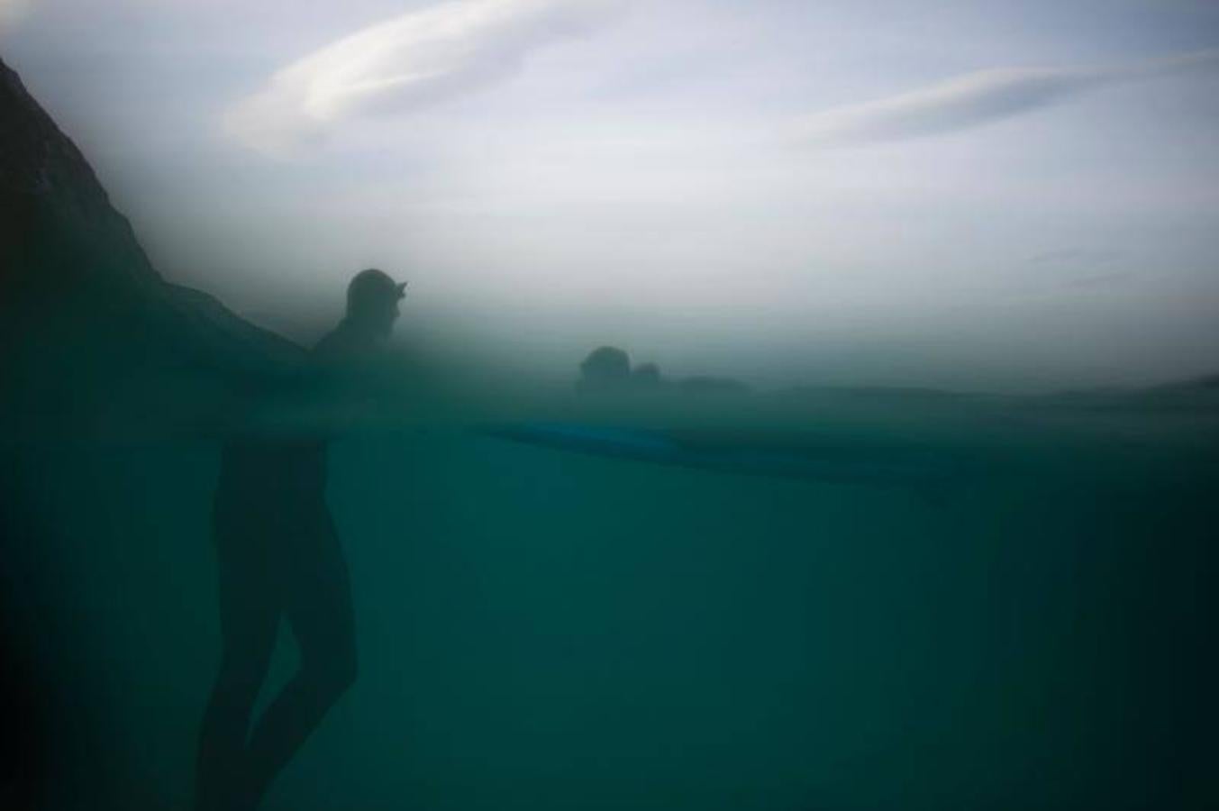 Surf a 5 grados bajo cero