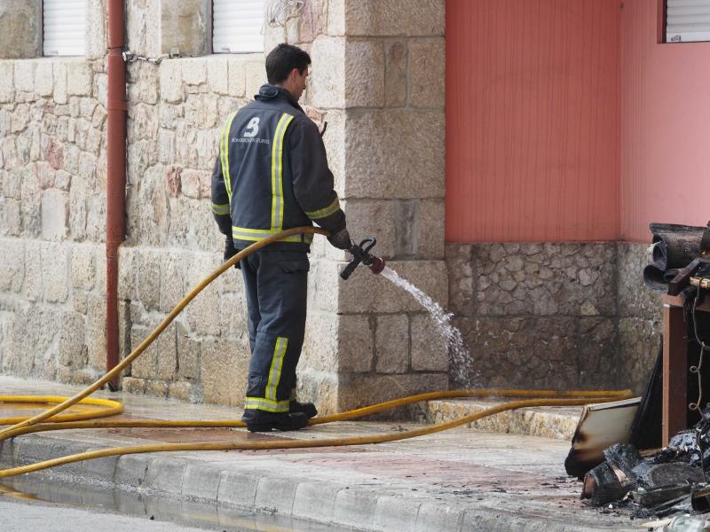 Incendio en un piso de Ribadesella