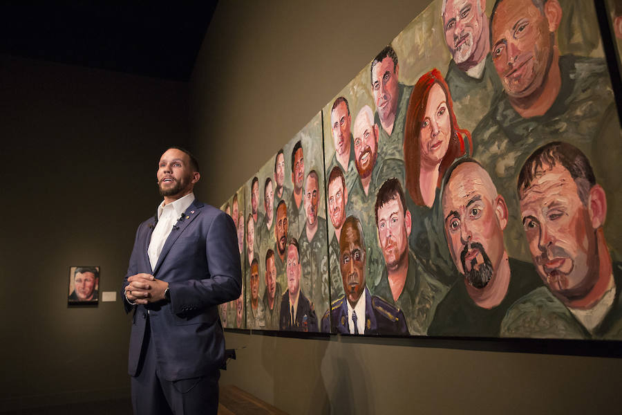 El expresidente George Bush ahora pinta retratos