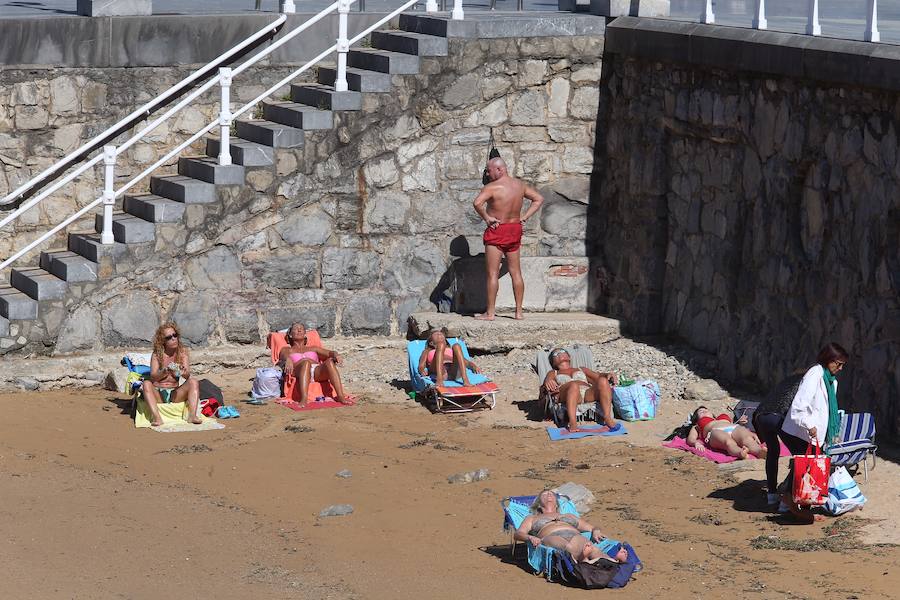 Sol, buen tiempo, paseos y primeras jornadas playeras