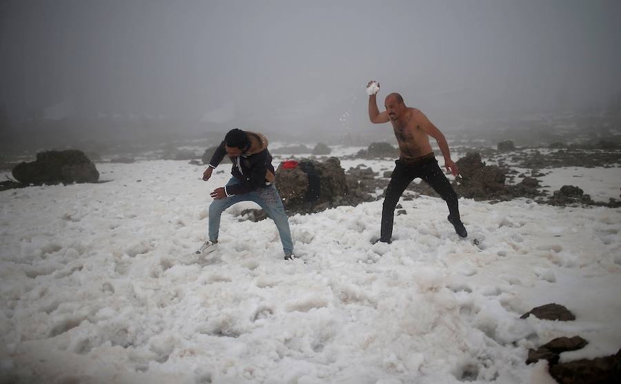 Una estación de esquí en mitad de la guerra en Irak