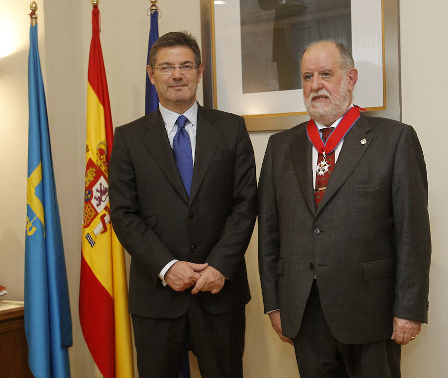 Rafael Catalá, ministro de Justicia, en Asturias