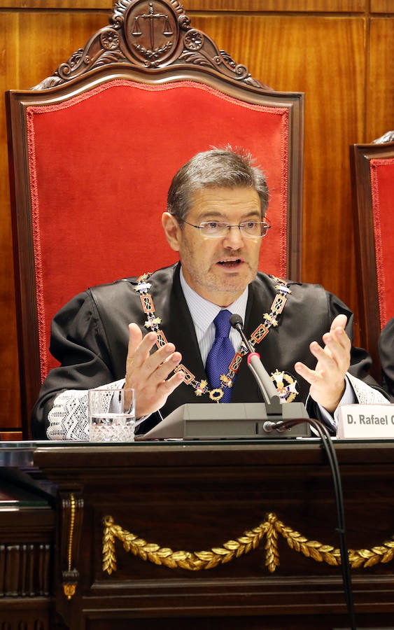 Rafael Catalá, ministro de Justicia, en Asturias