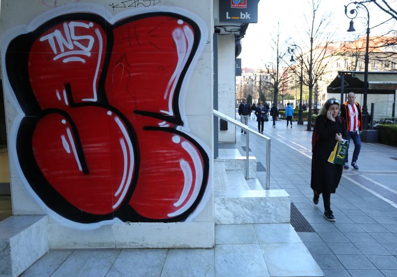 Pintadas en Begoña