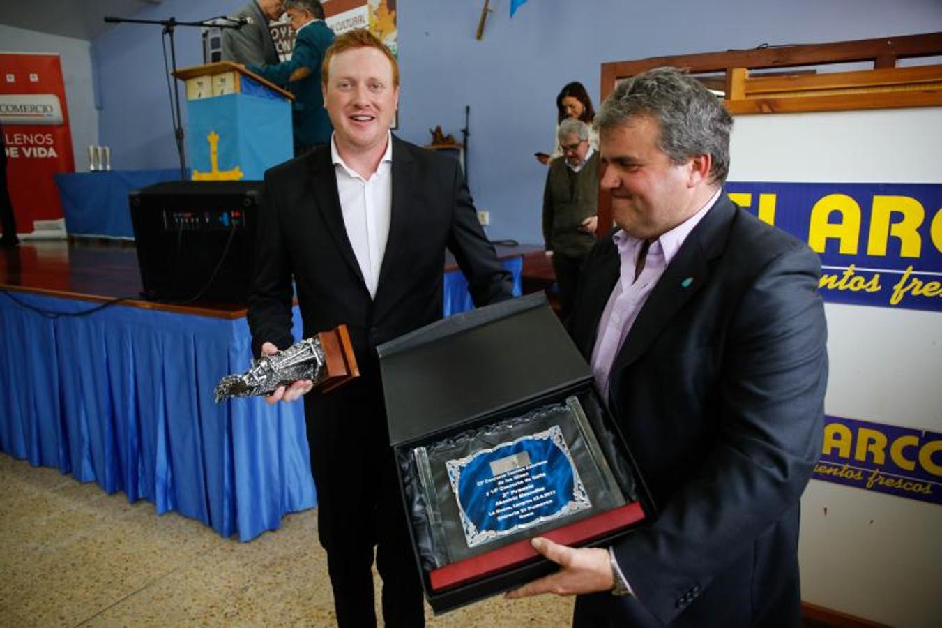 Premios dek XXIII Concurso de Canción asturiana de Les Mines y el XIV de Gaita de La Nueva