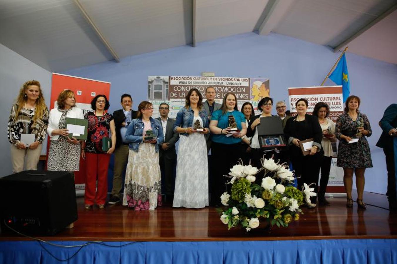 Premios dek XXIII Concurso de Canción asturiana de Les Mines y el XIV de Gaita de La Nueva