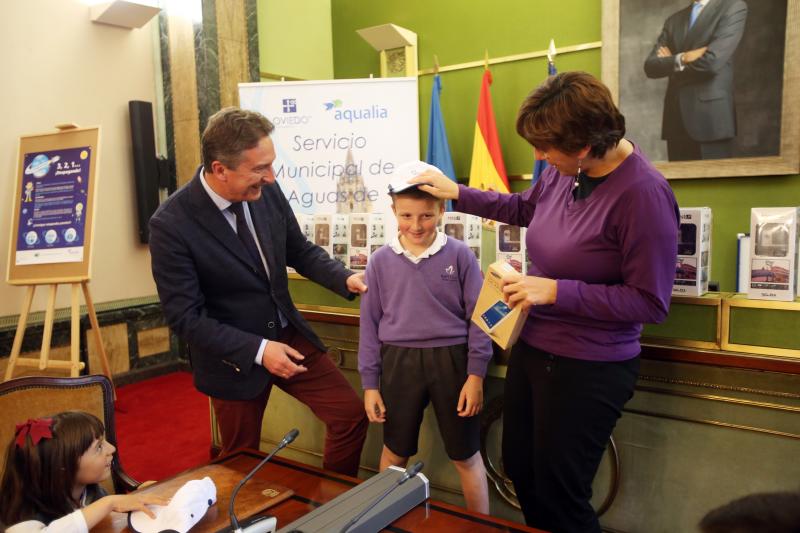 Aqualia entrega los premios del XIV Concurso de Dibujo Infantil
