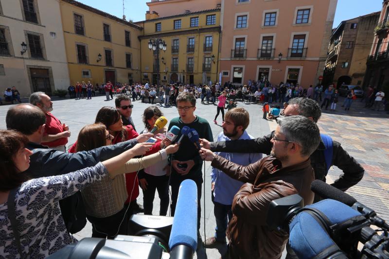 Íñigo Errejón, en Avilés