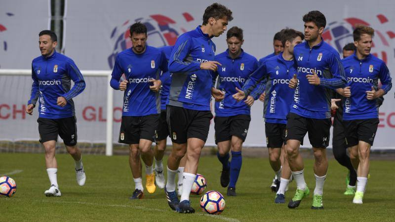 Entrenamiento del Real Oviedo