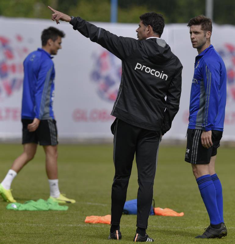 Entrenamiento del Real Oviedo