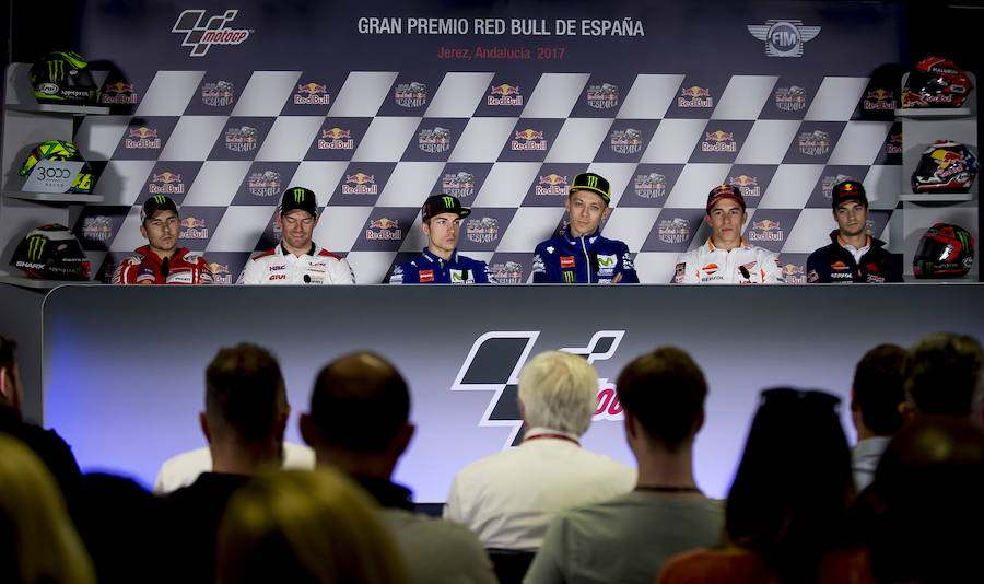 La presentación del GP Jerez, en imágenes