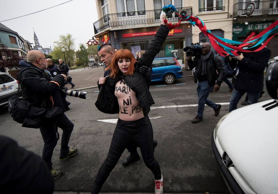 Femen contra Marine Le Pen