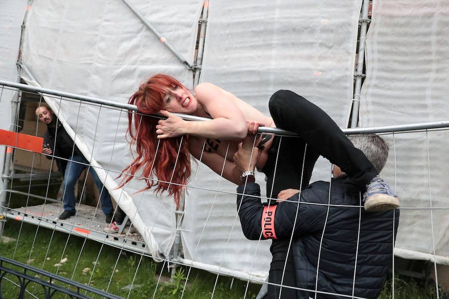 Femen contra Marine Le Pen