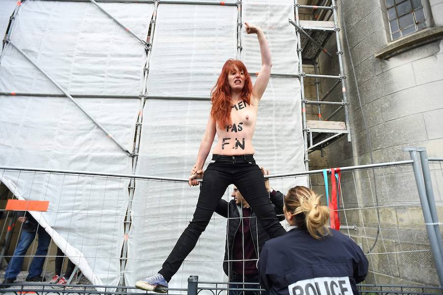 Femen contra Marine Le Pen