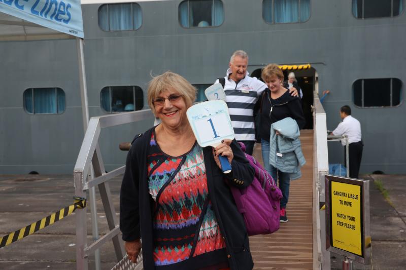 El Balmoral atraca en Gijón