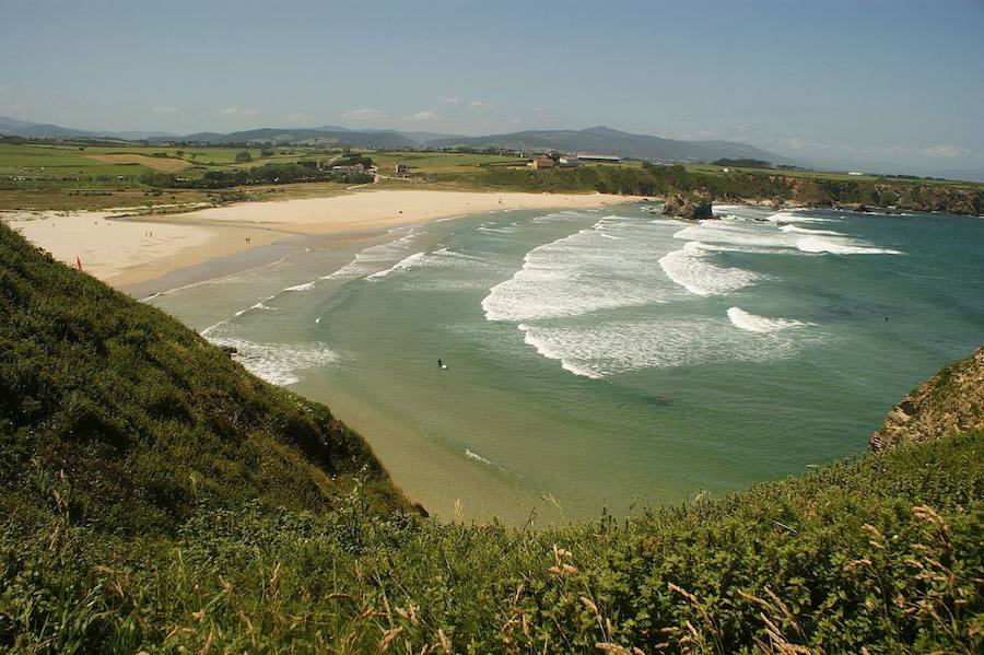 Playa de Peñarronda (Castropol-Tapia). 