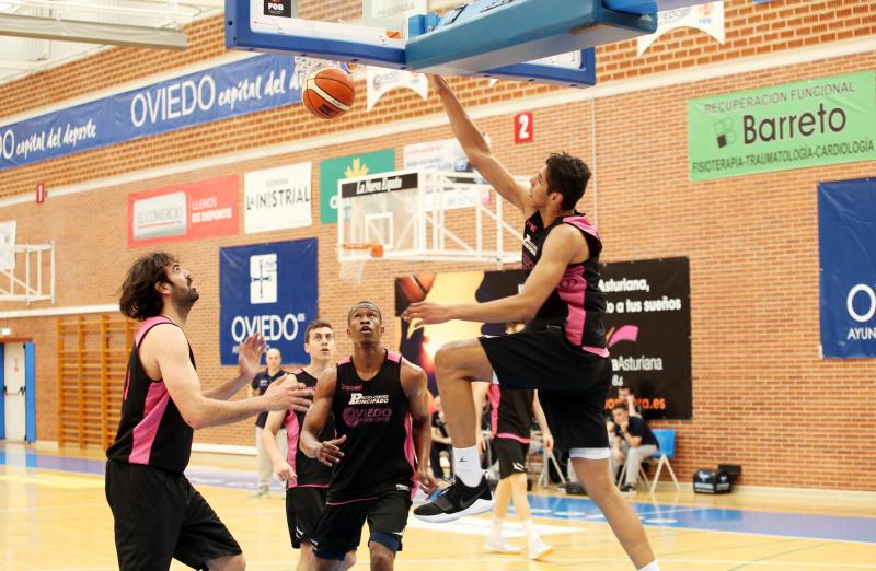 Entrenamiento del Oviedo Baloncesto (11/05/17)