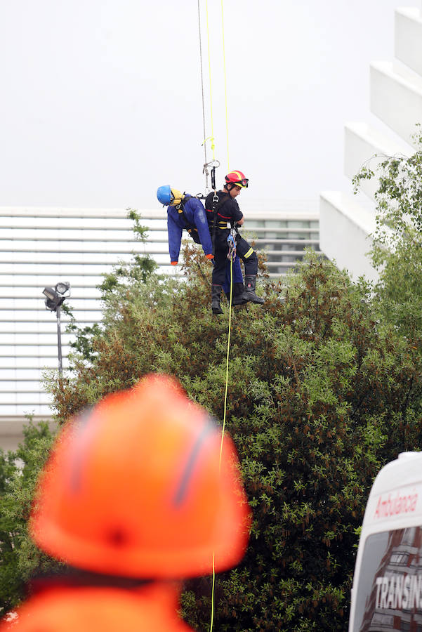 Bomberos de todo el mundo se reúnen en Oviedo