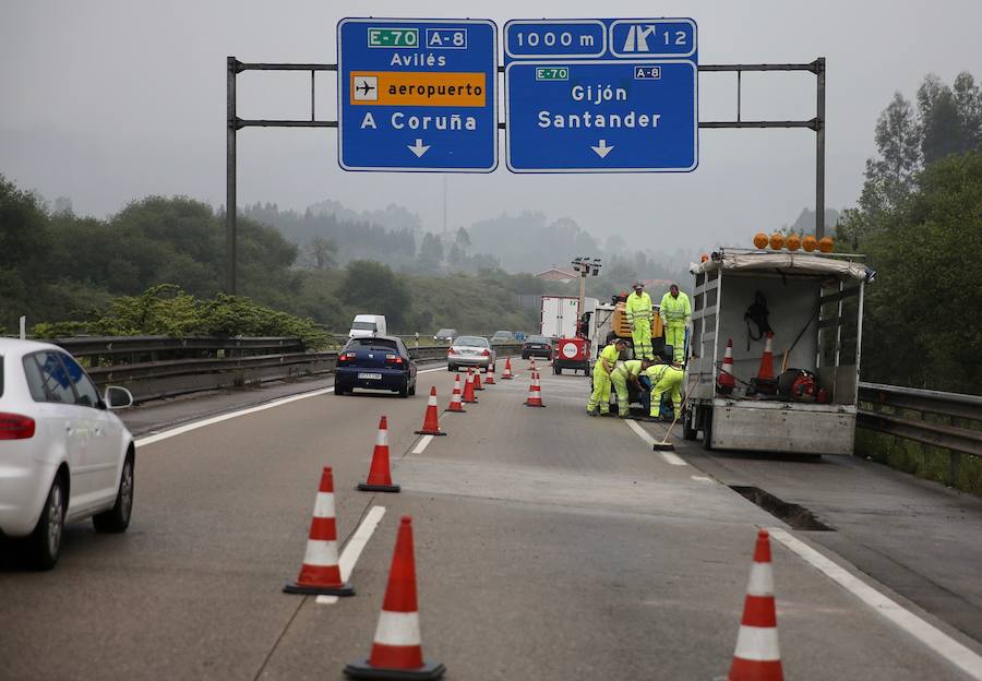 Segundo día de obras en la &#039;Y&#039;