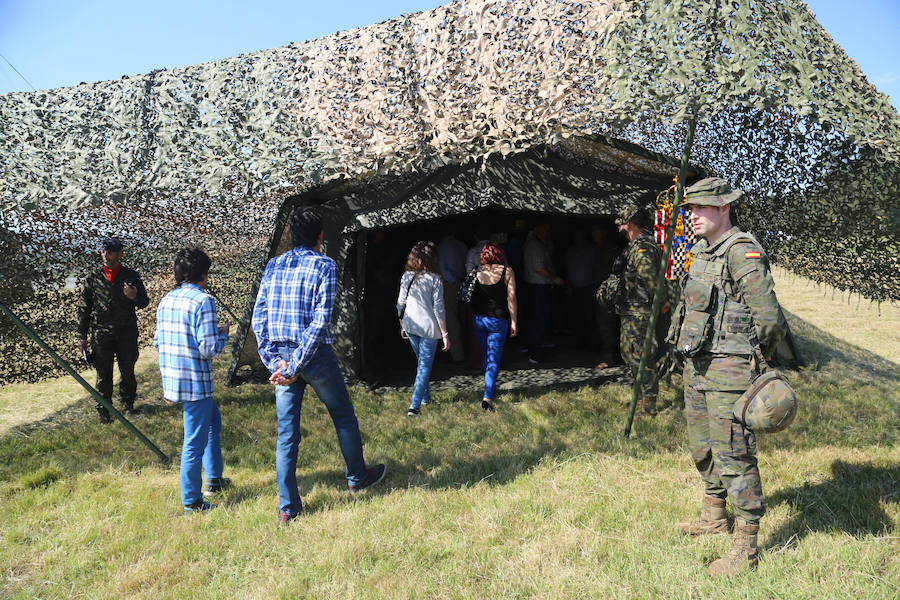 Jornada de puertas abiertas en el Regimiento Príncipe