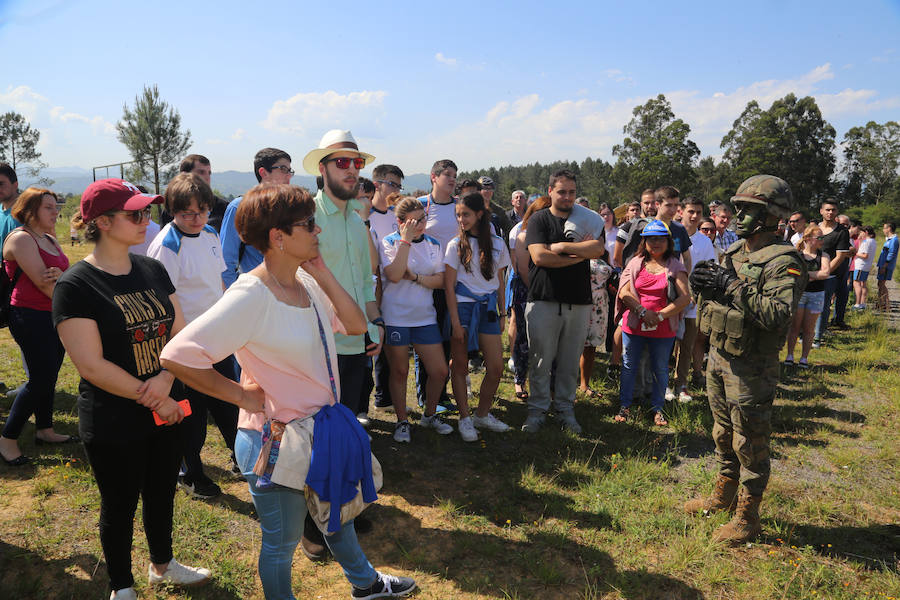 Jornada de puertas abiertas en el Regimiento Príncipe