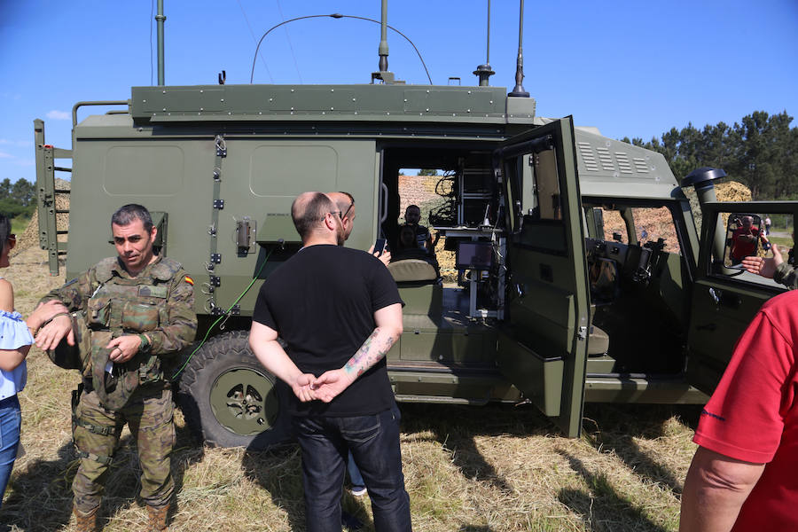 Jornada de puertas abiertas en el Regimiento Príncipe