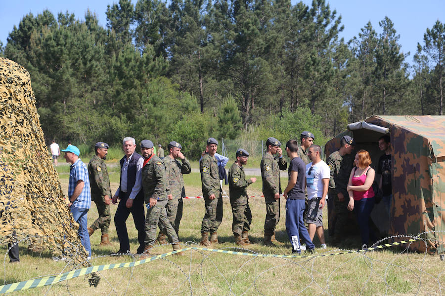 Jornada de puertas abiertas en el Regimiento Príncipe