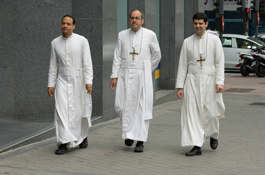 Jesús Sanz, ante un juzgado en Madrid