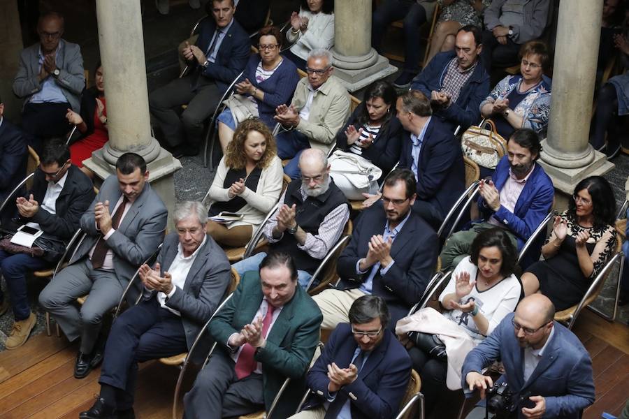 Amador Menéndez y Emma Pedreira, premios Jovellanos de ensayo y poesía