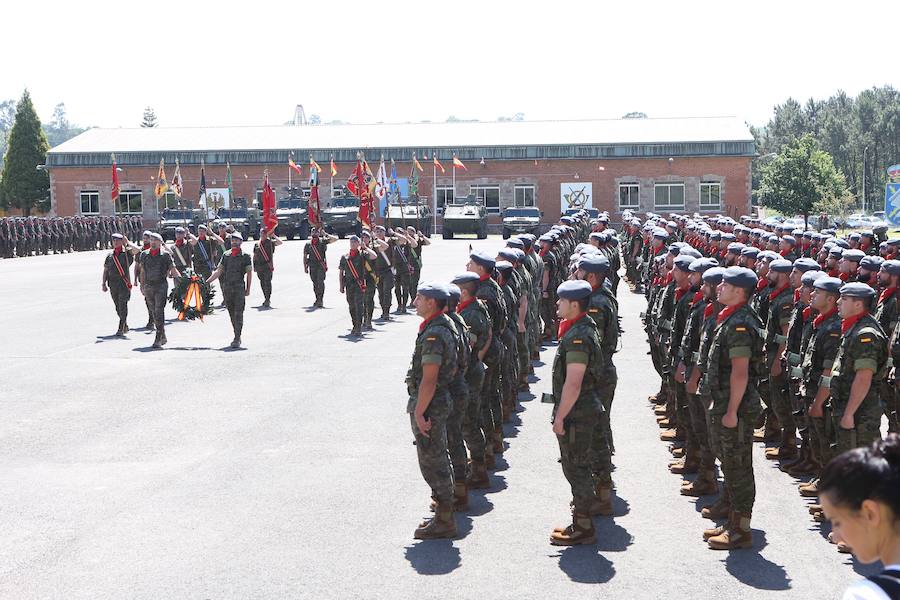 Parada militar en Cabo Noval