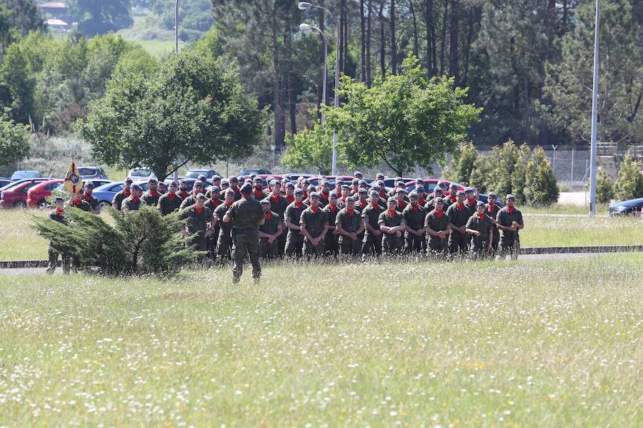 Parada militar en Cabo Noval