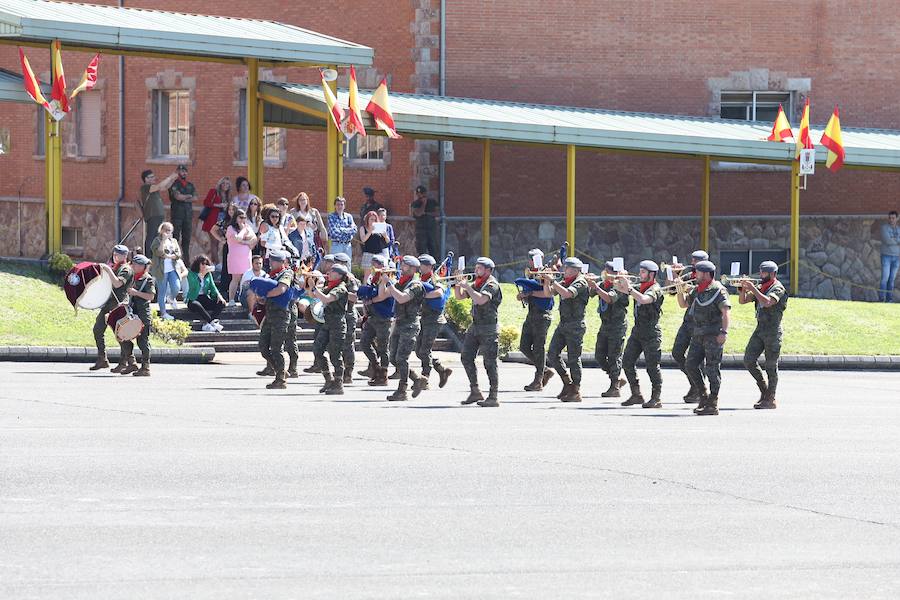 Parada militar en Cabo Noval