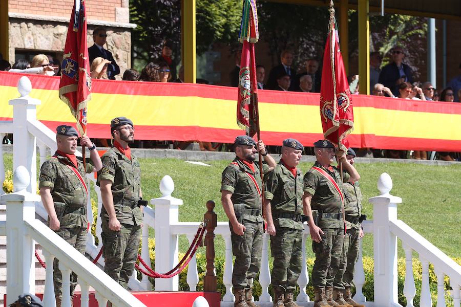 Parada militar en Cabo Noval