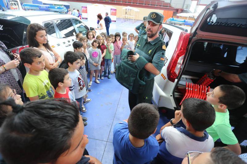 Simulacro de accidente con víctimas en Vegadeo