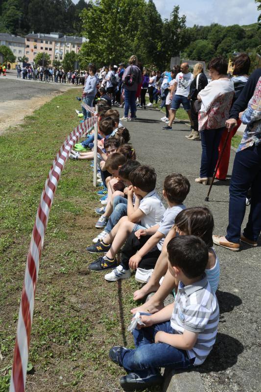 Simulacro de accidente con víctimas en Vegadeo