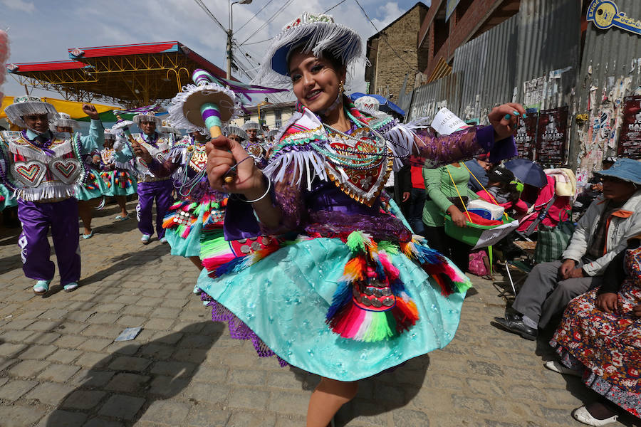 Así se vive la fiesta del Señor del Gran Poder de Bolivia