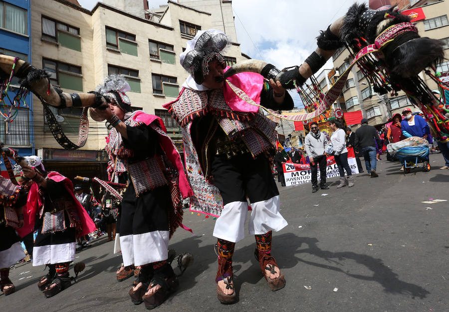 Así se vive la fiesta del Señor del Gran Poder de Bolivia