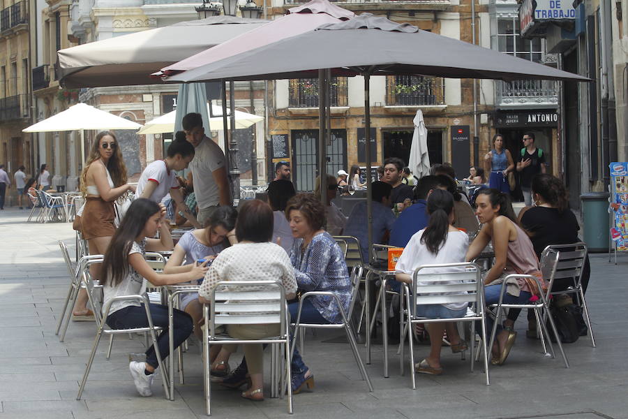 Asturias, bajo la ola de calor