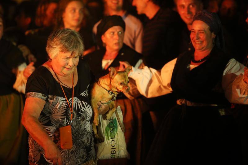 Hoguera de San Juan en Oviedo