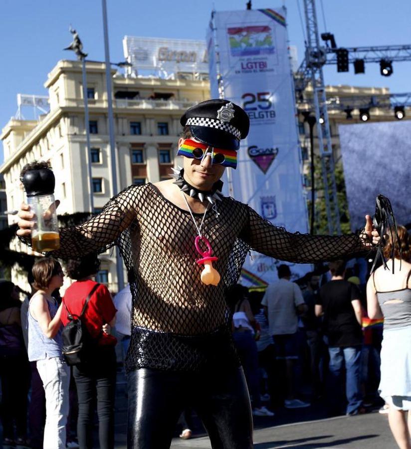 Las mejores imágenes de la fiesta del Orgullo Gay 2017 de Madrid