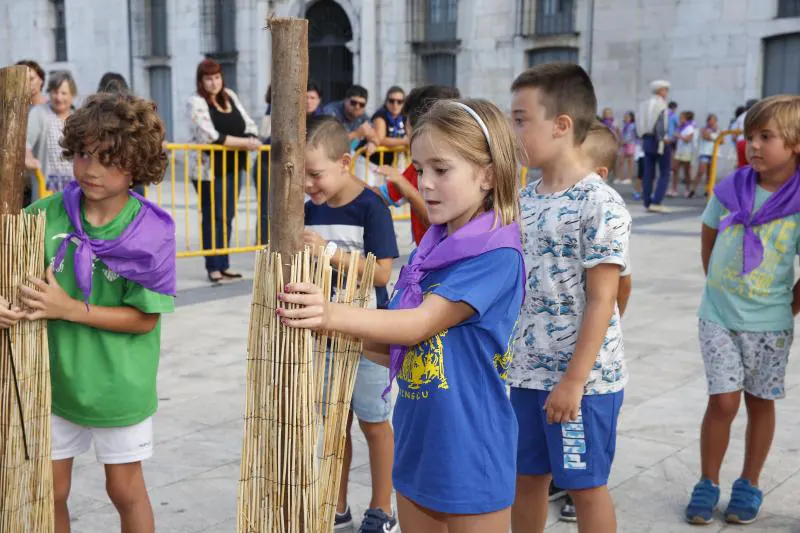 Los pequeños de Pravia se adelantan al Xiringüelu