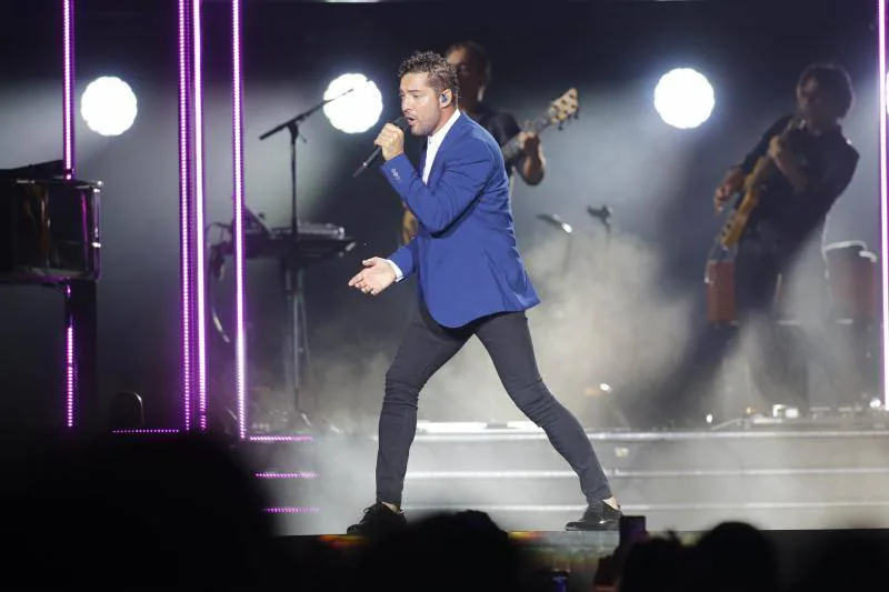 El concierto de David Bisbal en Gijón