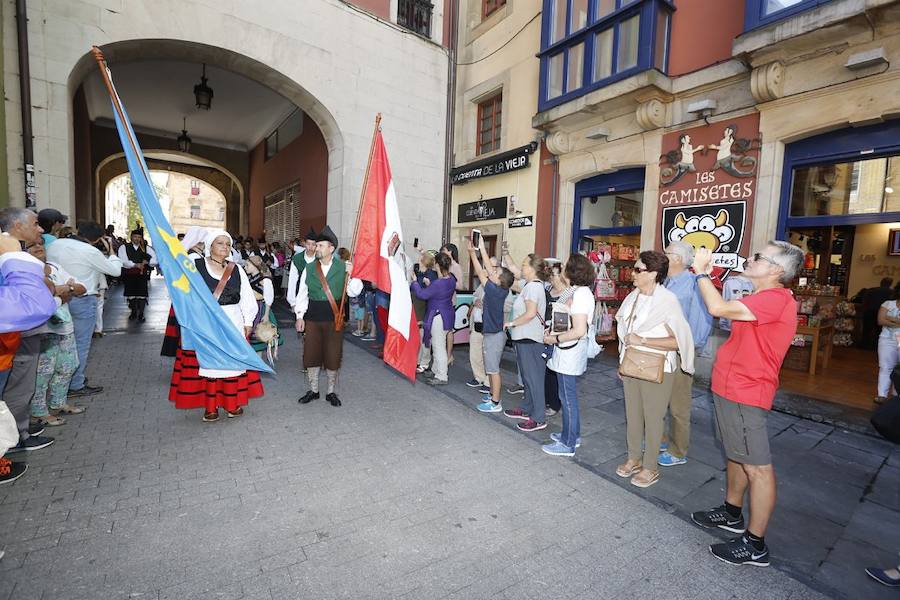 Jira campestre en el Cerro para celebrar el Día d&#039;Asturies
