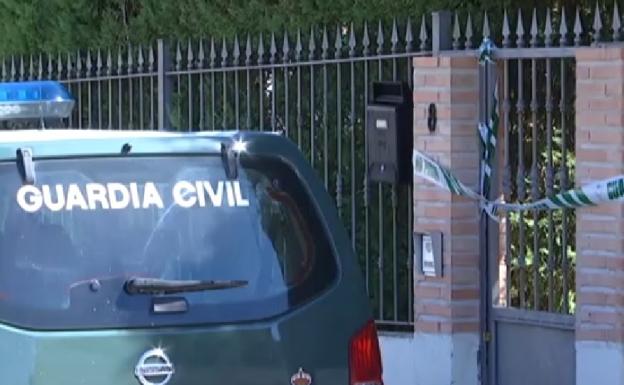 Exterior de la vivienda donde fue liberada la mujer.