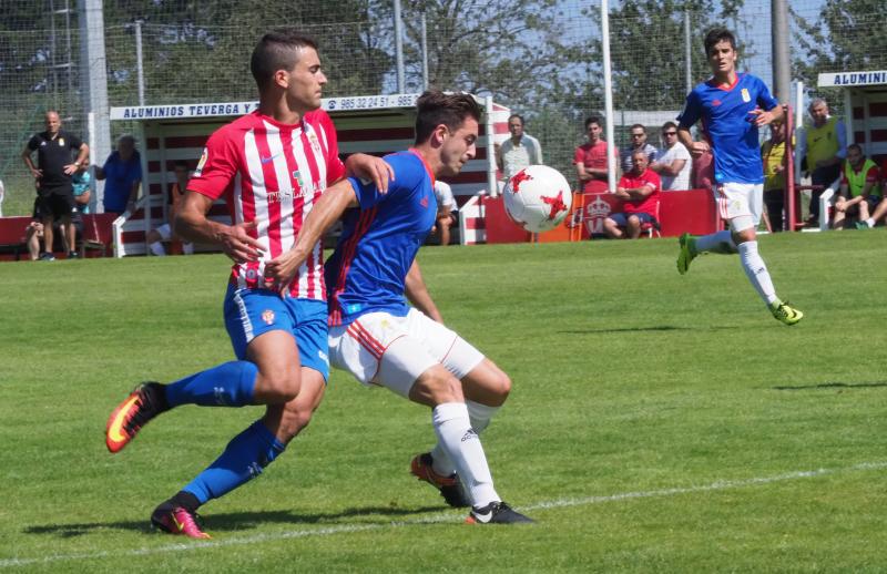 Sporting B 1 - 0 Oviedo B, en imágenes